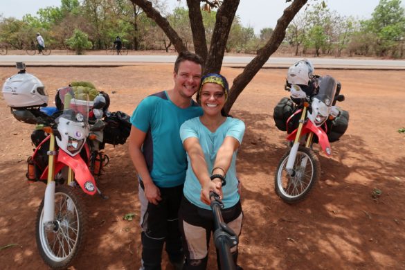 West Africa trip by motorcycle
