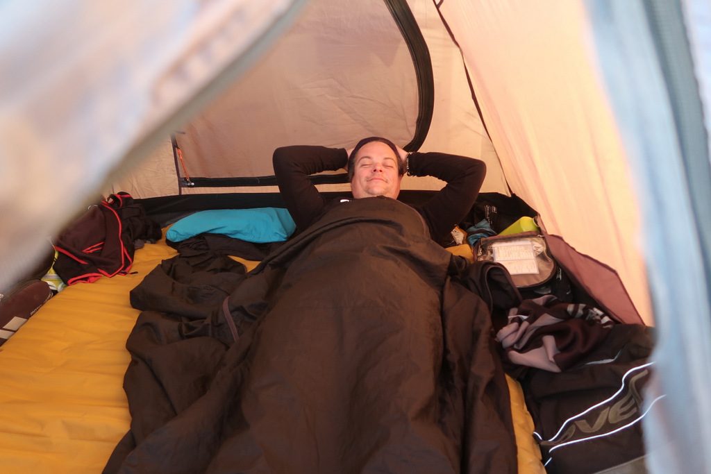 World trip camping sleeping bag